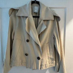 Mango Classic Tan Pea Coat